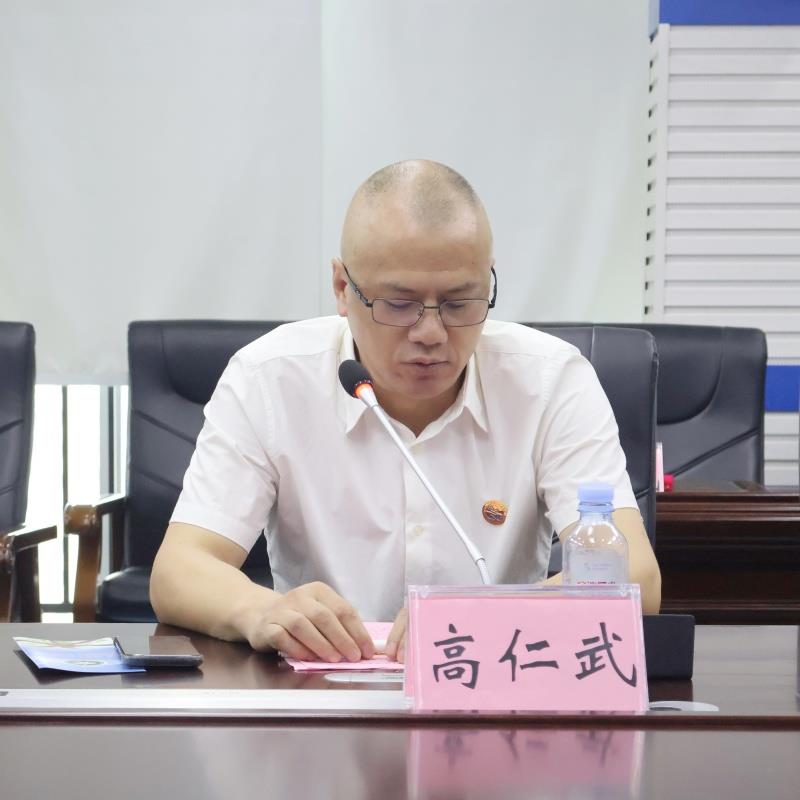 南宁平潭商会会长高仁武致辞